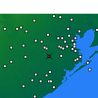 Nearby Forecast Locations - Rosharon - Mapa
