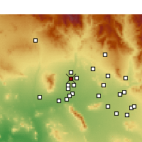 Nearby Forecast Locations - Surprise - Mapa