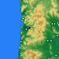 Nearby Forecast Locations - Tillamook - Mapa