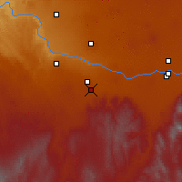 Nearby Forecast Locations - Twin Falls - Mapa