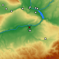 Nearby Forecast Locations - Umatilla - Mapa