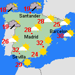 Pronóstico lun, 23-05 España