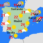 Pronóstico vie, 30-09 España