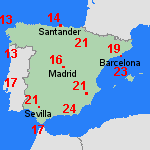 Pronóstico sáb, 27-04 España