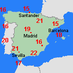 Pronóstico lun, 29-04 España