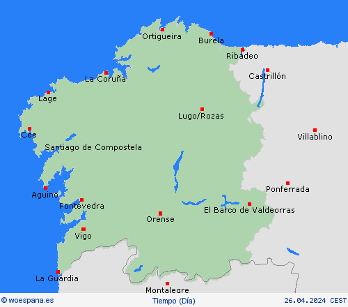 visión general  España Mapas de pronósticos