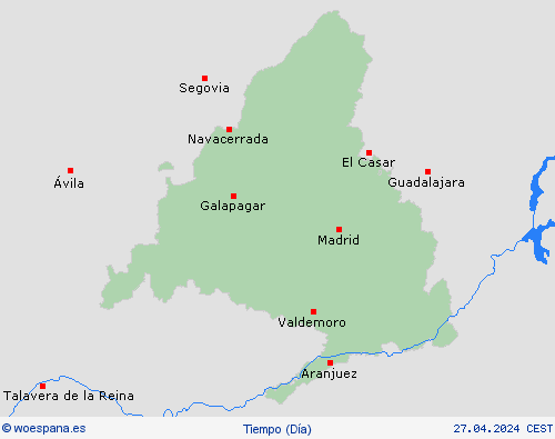 visión general  España Mapas de pronósticos