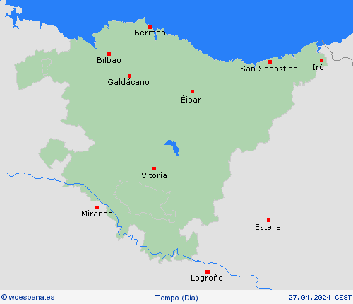 visión general  España Mapas de pronósticos