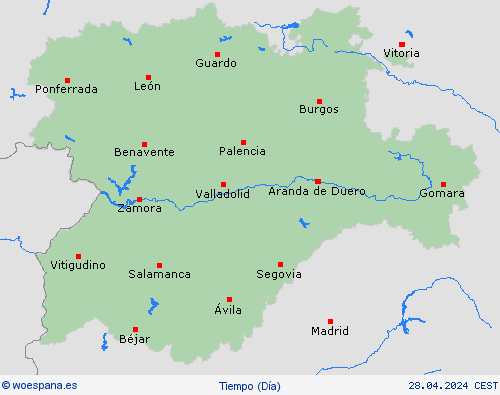 visión general  España Mapas de pronósticos