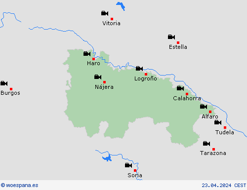 cámara web  España Mapas de pronósticos